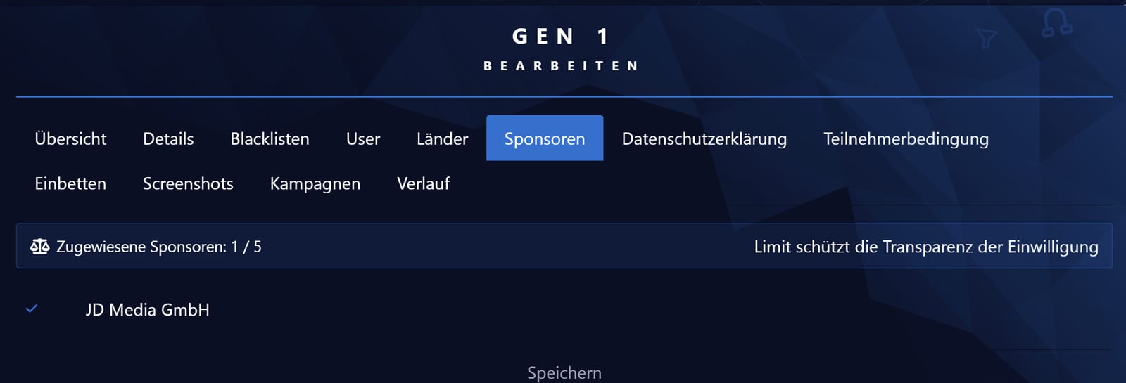 Zugeordnete Sponsoren